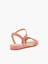 Daisy Micro-Wedge Sandals - Braided Solid