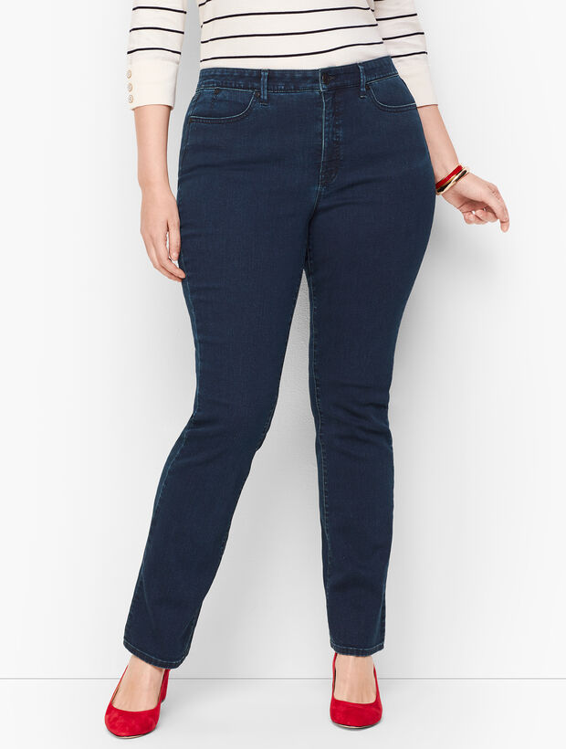 Plus Size Barely Boot Jeans - Simple Marco Wash