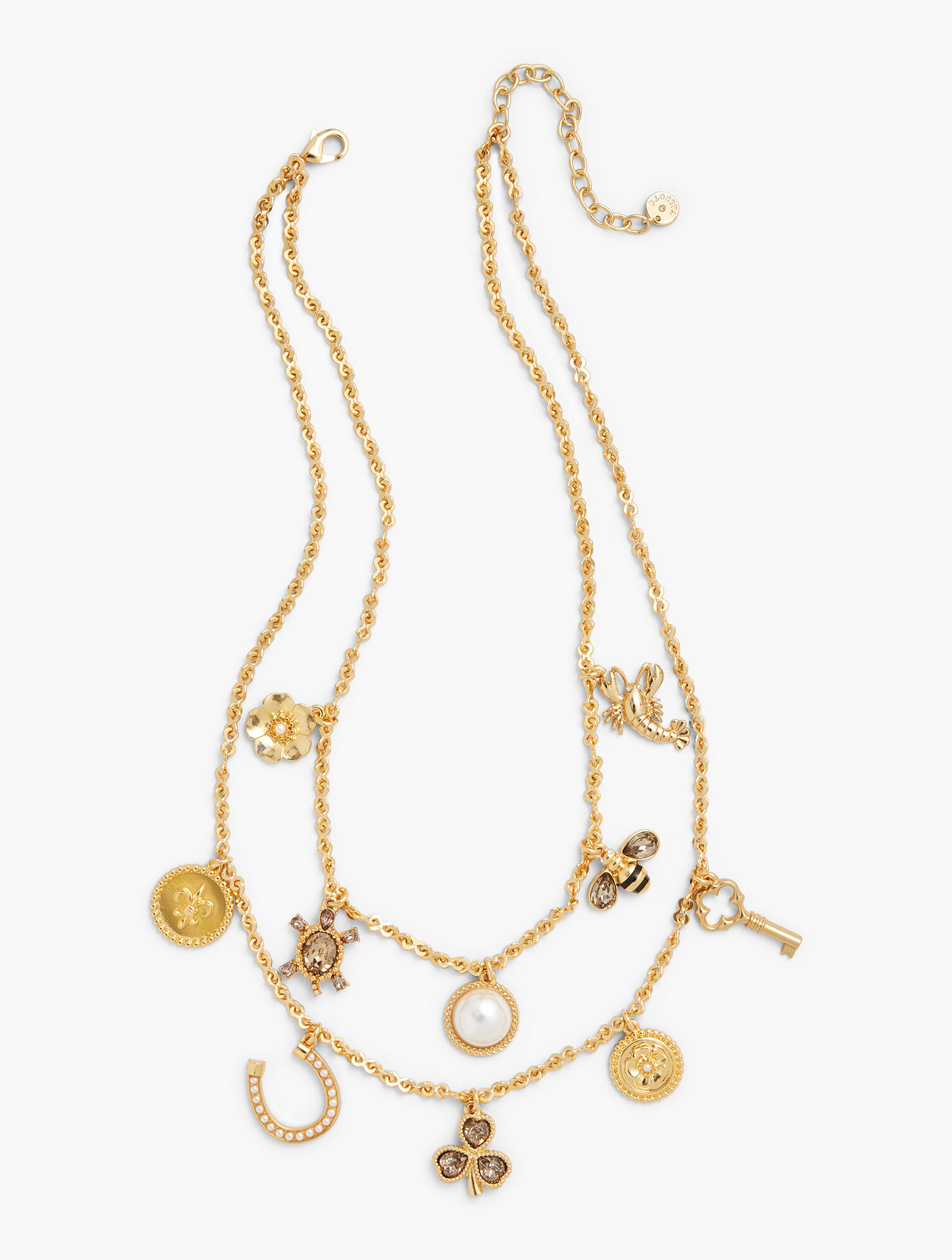 Double-Layer Charm Necklace