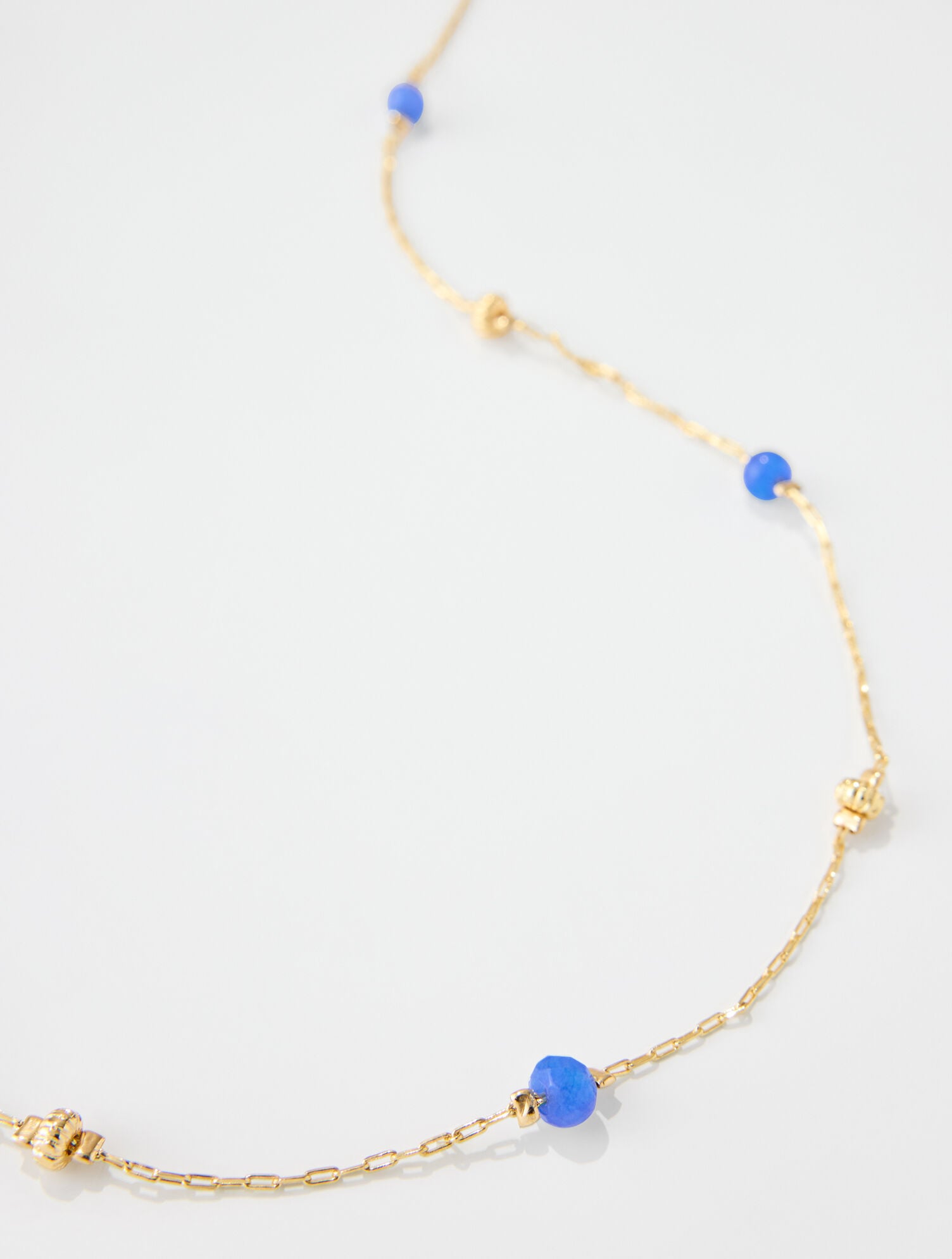 Delicate Dots Station Necklace
