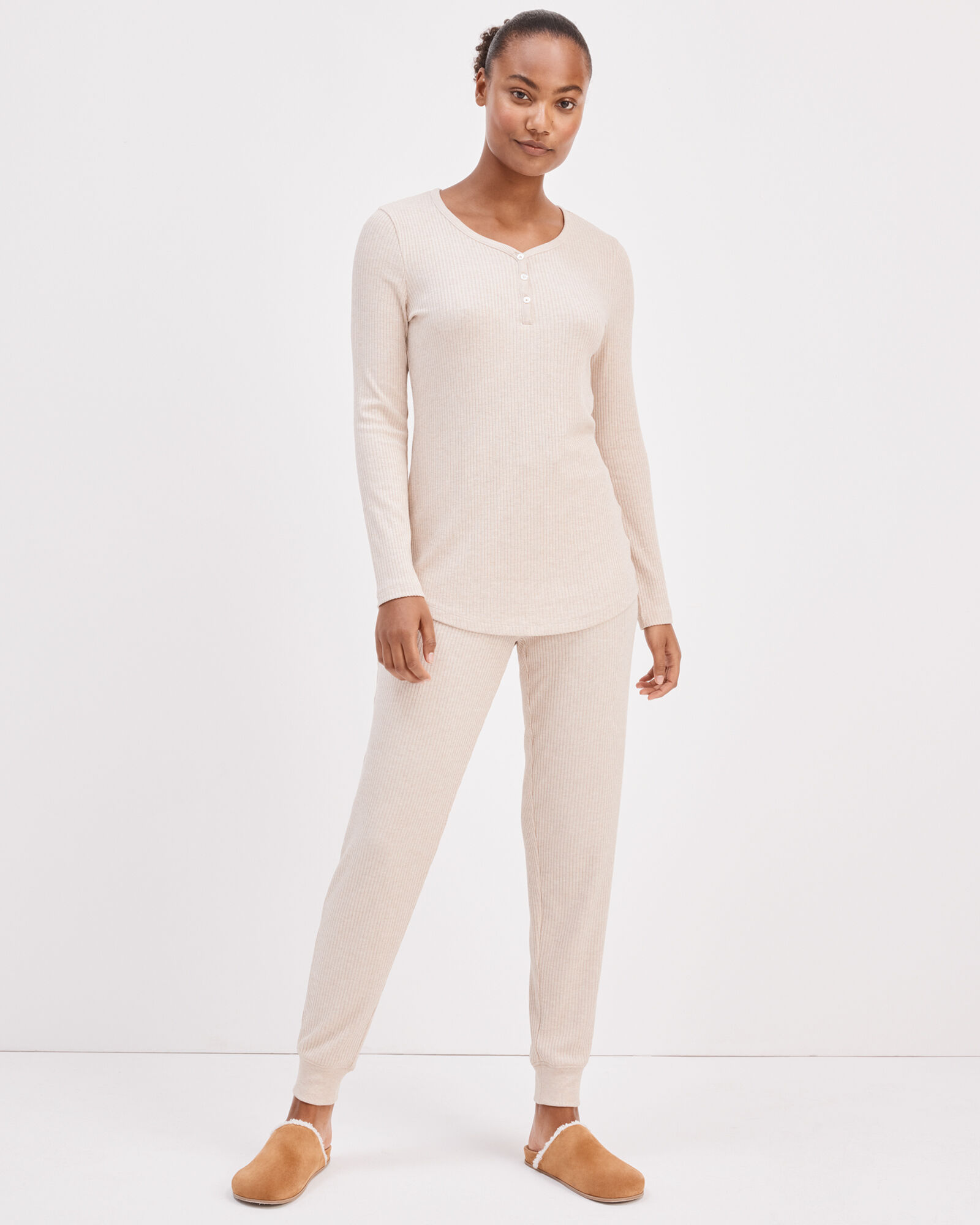 Rib Knit Joggers | Haven Well Within
