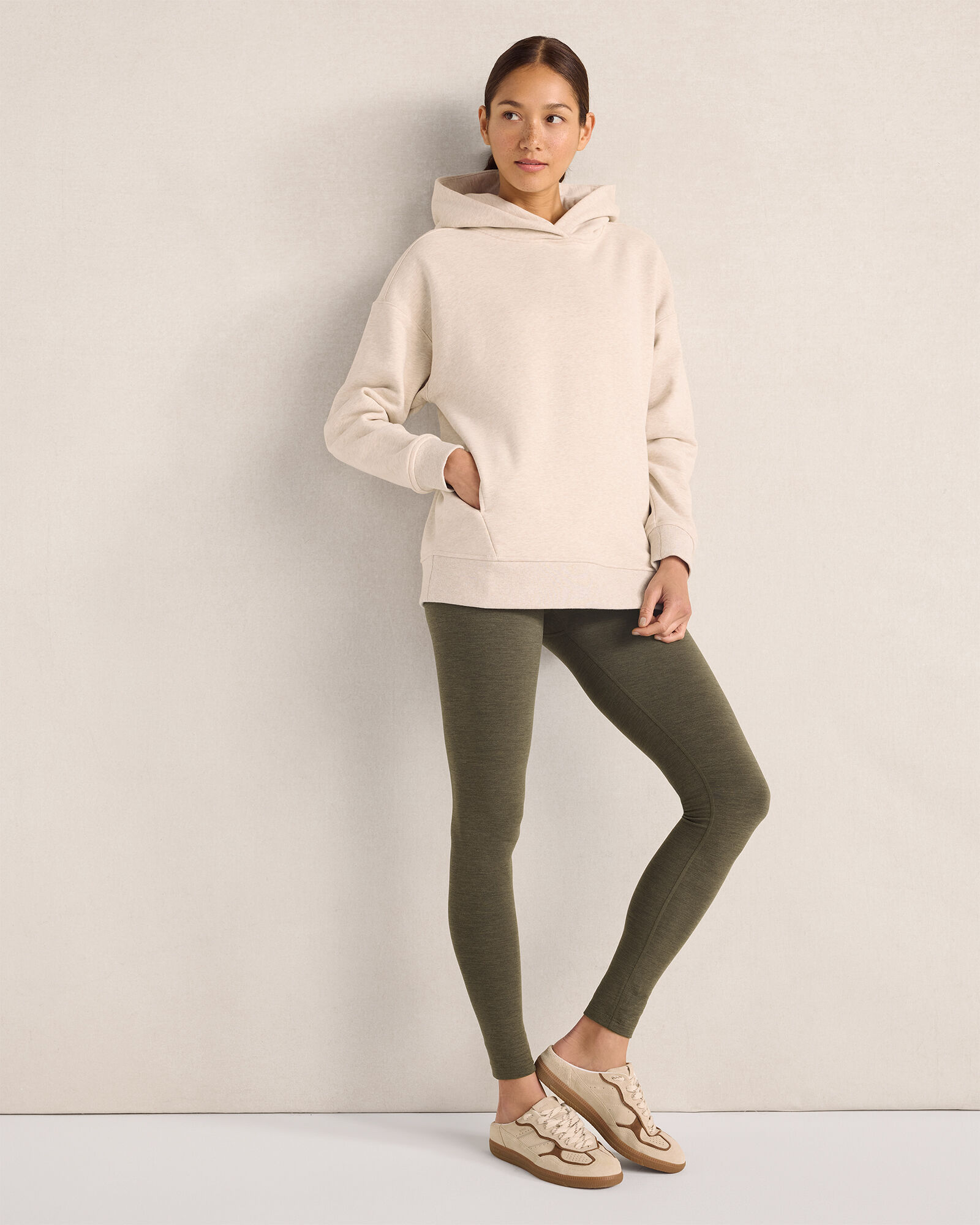 Balance Heather Drawstring Leggings