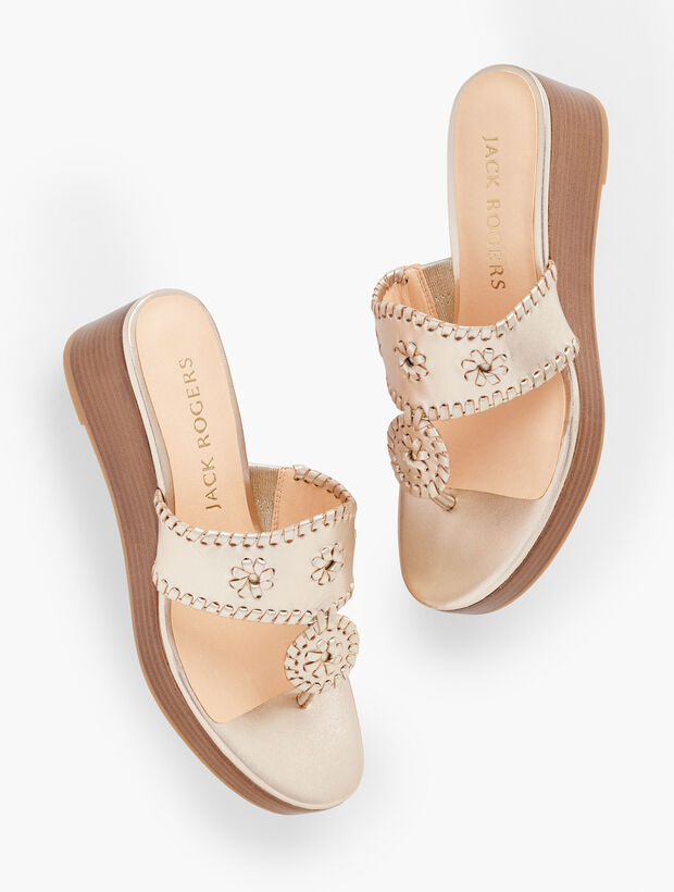 Jack Rogers&reg; Jacks Cork Wedge Sandals