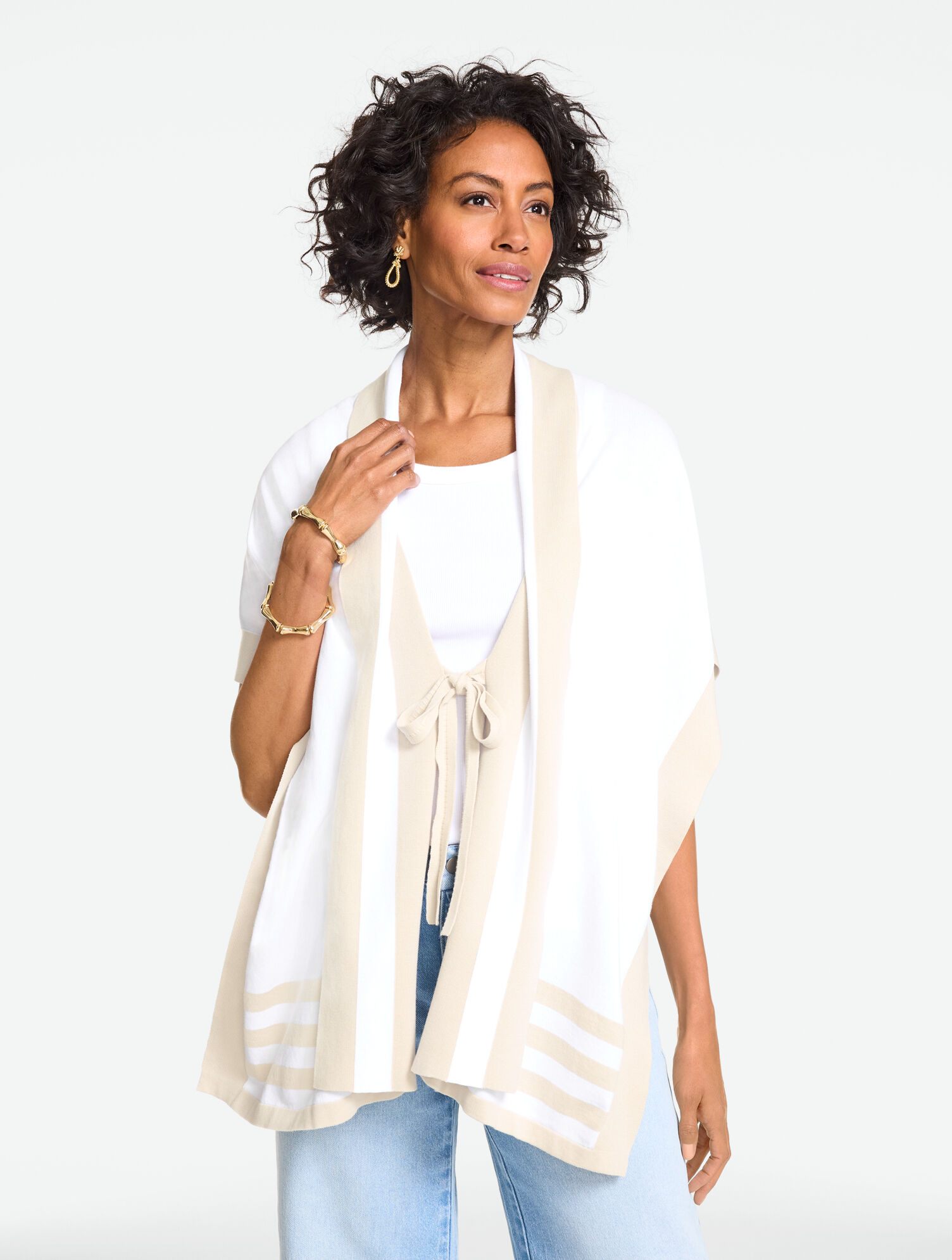 Tie Front Ruana