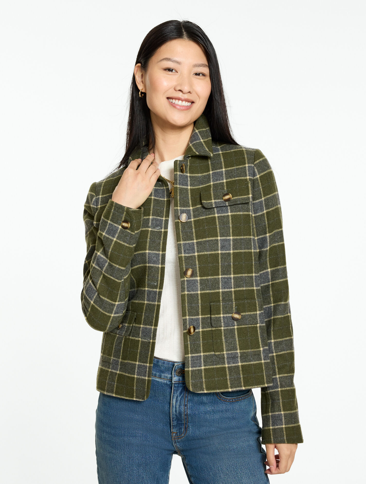 Shetland Jacket - Classic Plaid