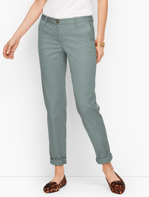 Girlfriend Chinos - Solid