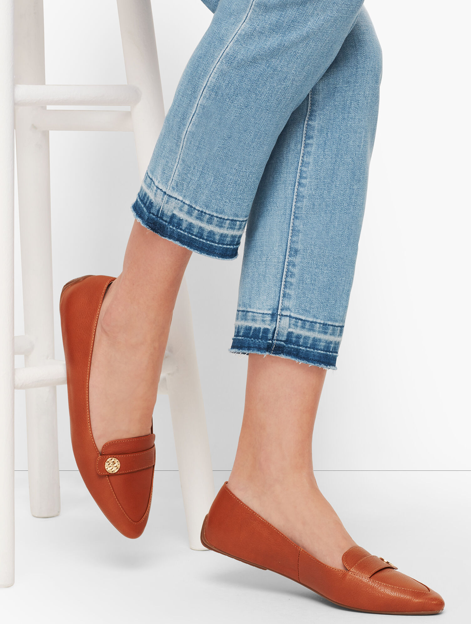 Modern Ankle Jeans - Leonard Wash