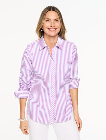 Non-Iron Perfect Shirt - Avenue Stripe