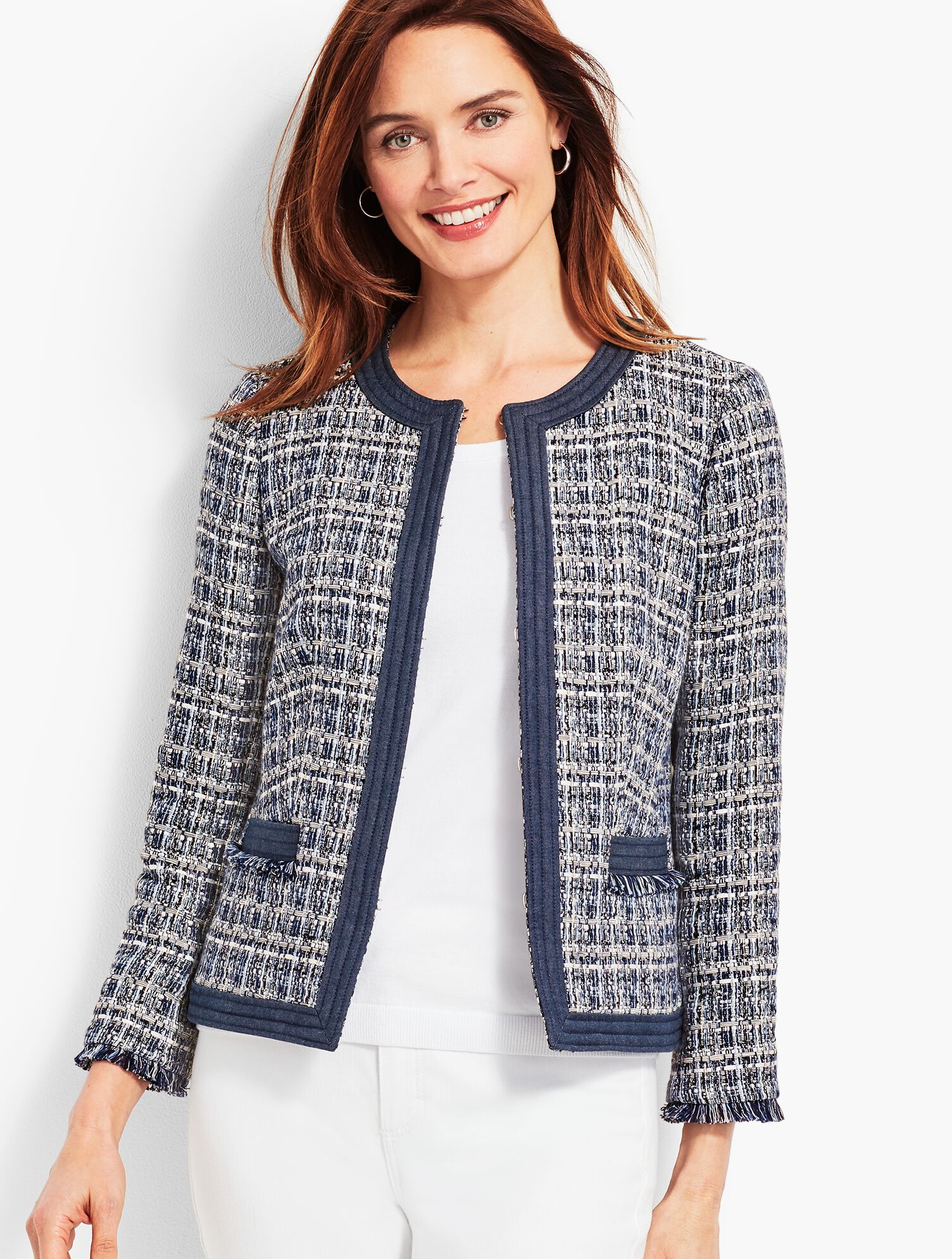 ジャケット・アウター Lyocell Twill Chambray Middle ModsCoat Lyocell Twill Chambray Dress-Over Middle Mods Coat