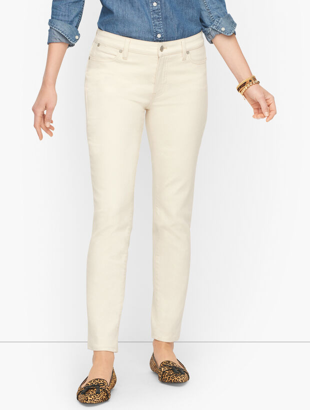 Slim Ankle Jeans - Natural - Curvy Fit