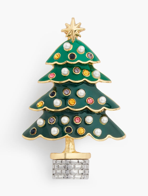 Christmas Tree Brooch