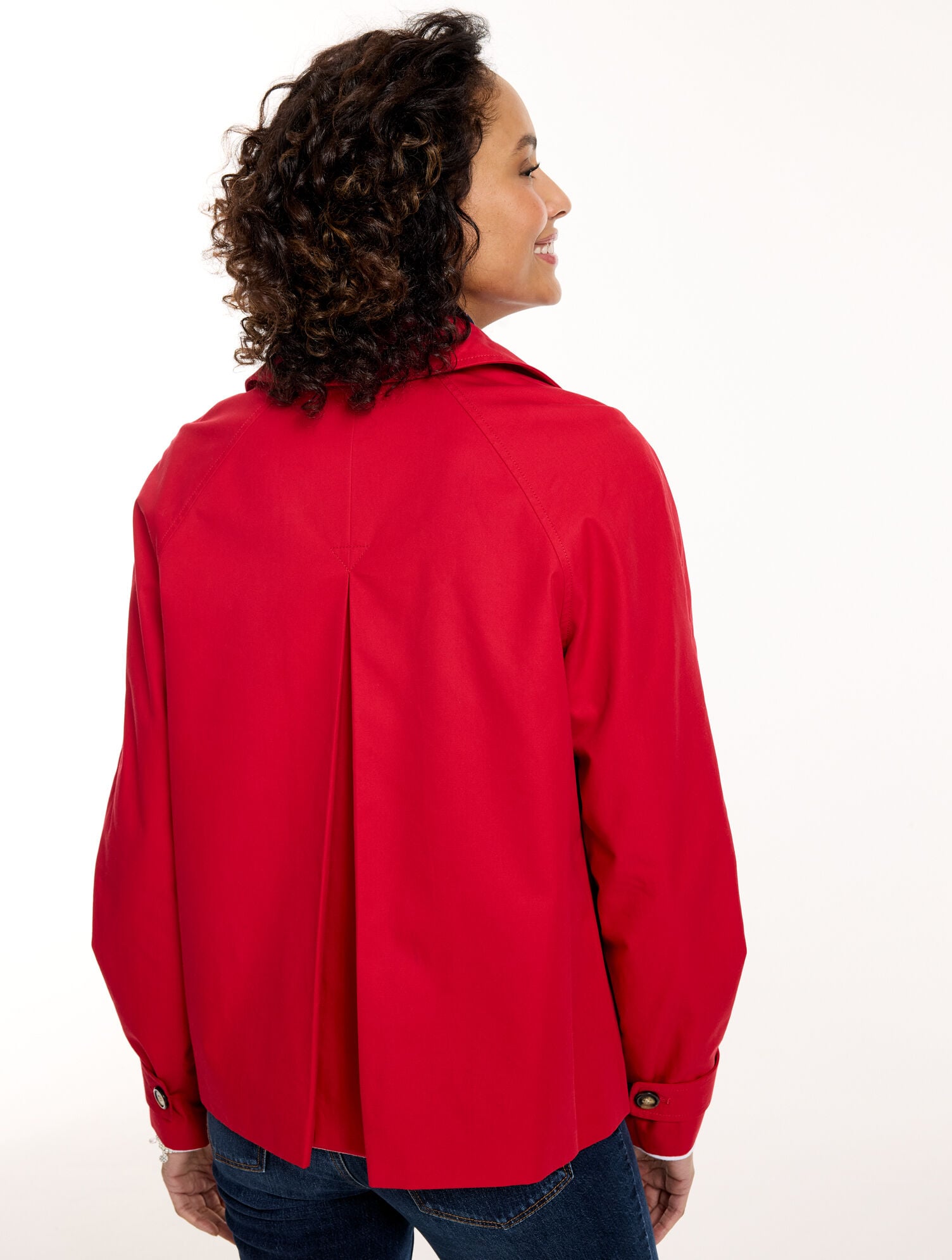 Cotton Twill Trench Coat
