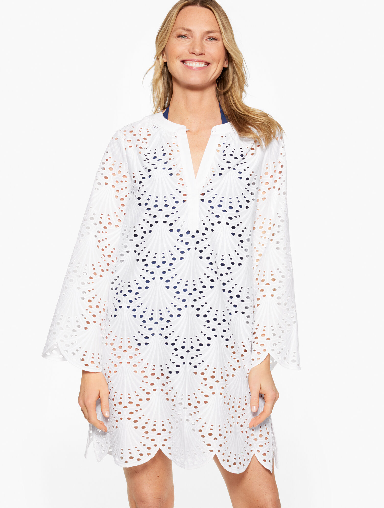 Aqua Club Eyelet Dress Cover-Up