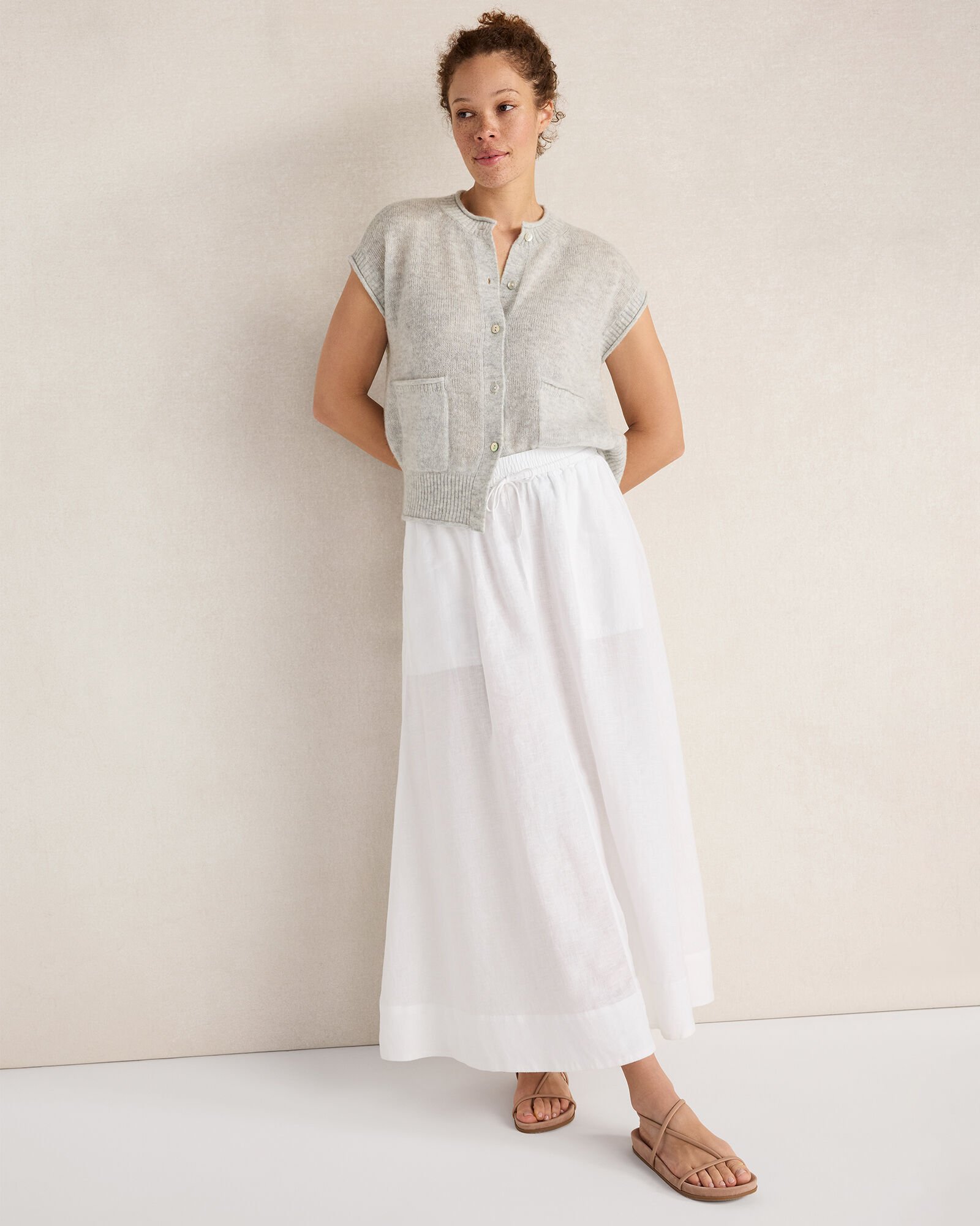 Merino Wool Cashmere Sweater Vest