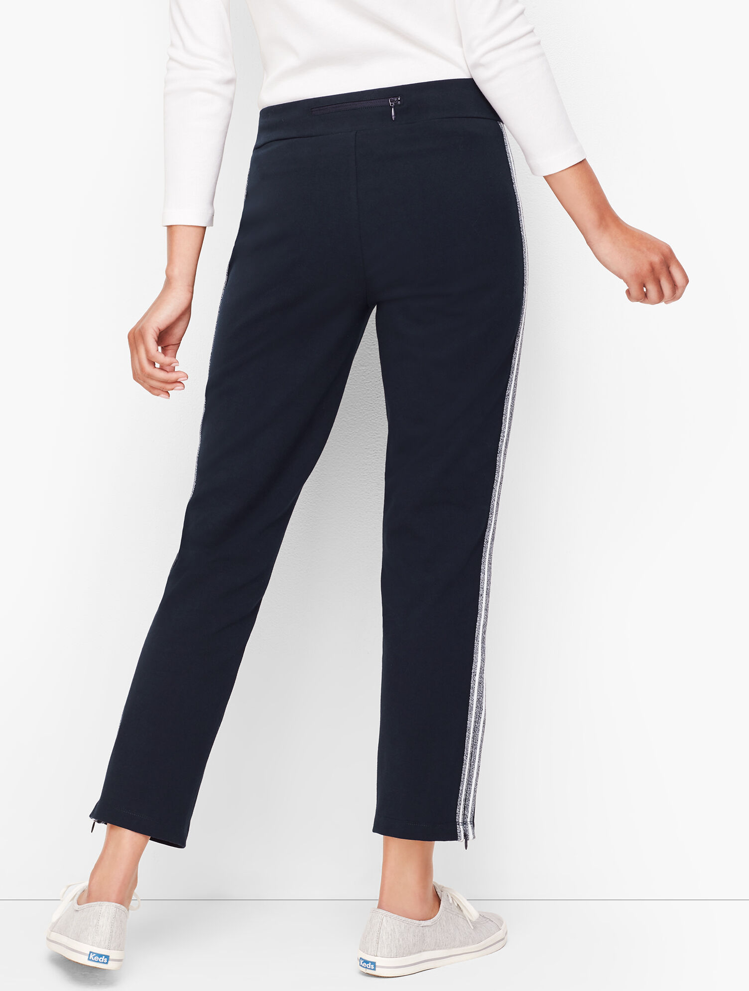 Side Stripe Yoga Pants | Talbots