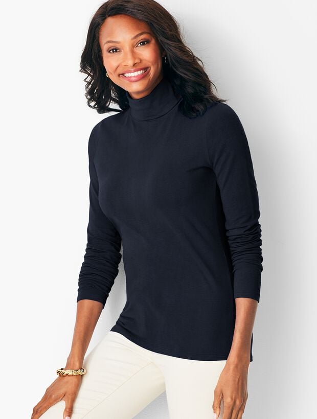 Interlock Turtleneck Women's Turtlenecks With Cuffs Lands