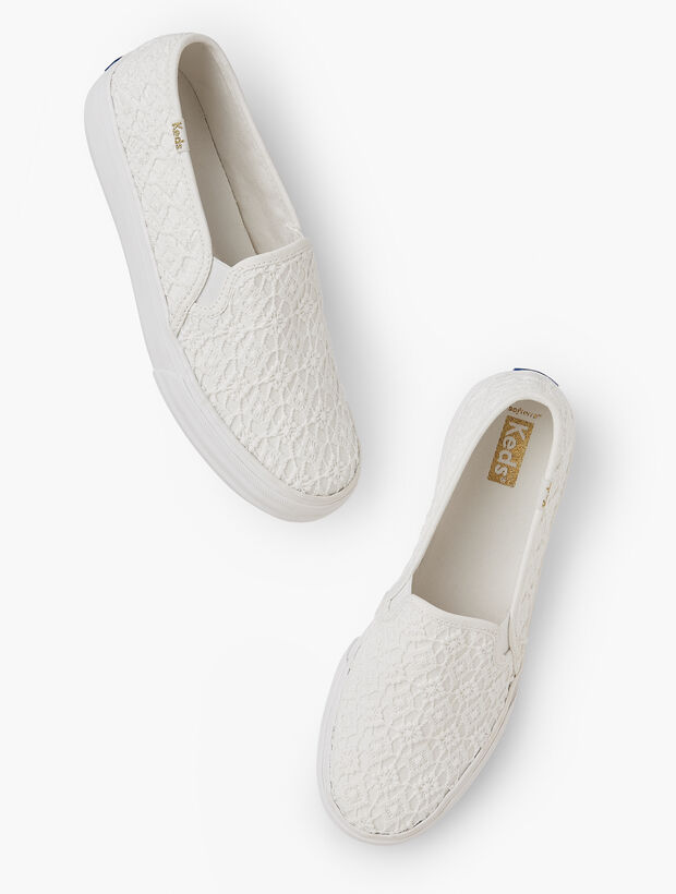 Loafer Ivory Keds Women's Triple Decker Loafer Lug Leather Chain