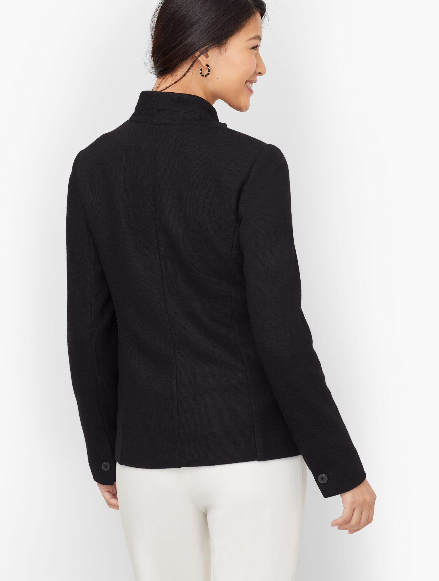 Recipe Riding Jacket Easy Knit Riding Jacket | Talbots