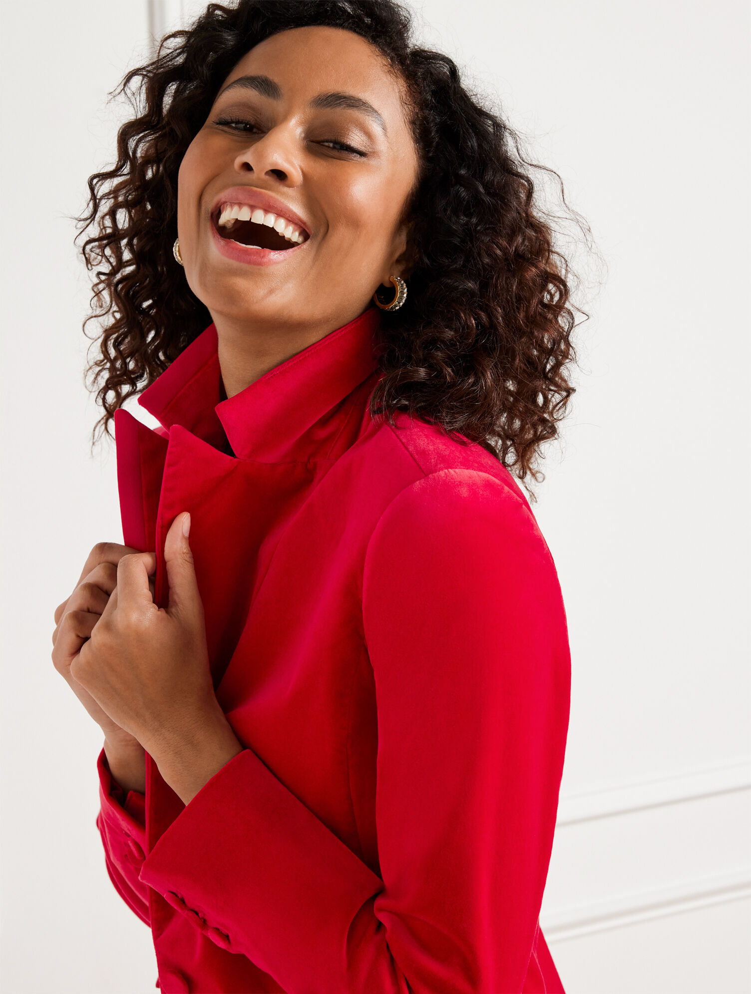 Velvet Tuxedo Blazer