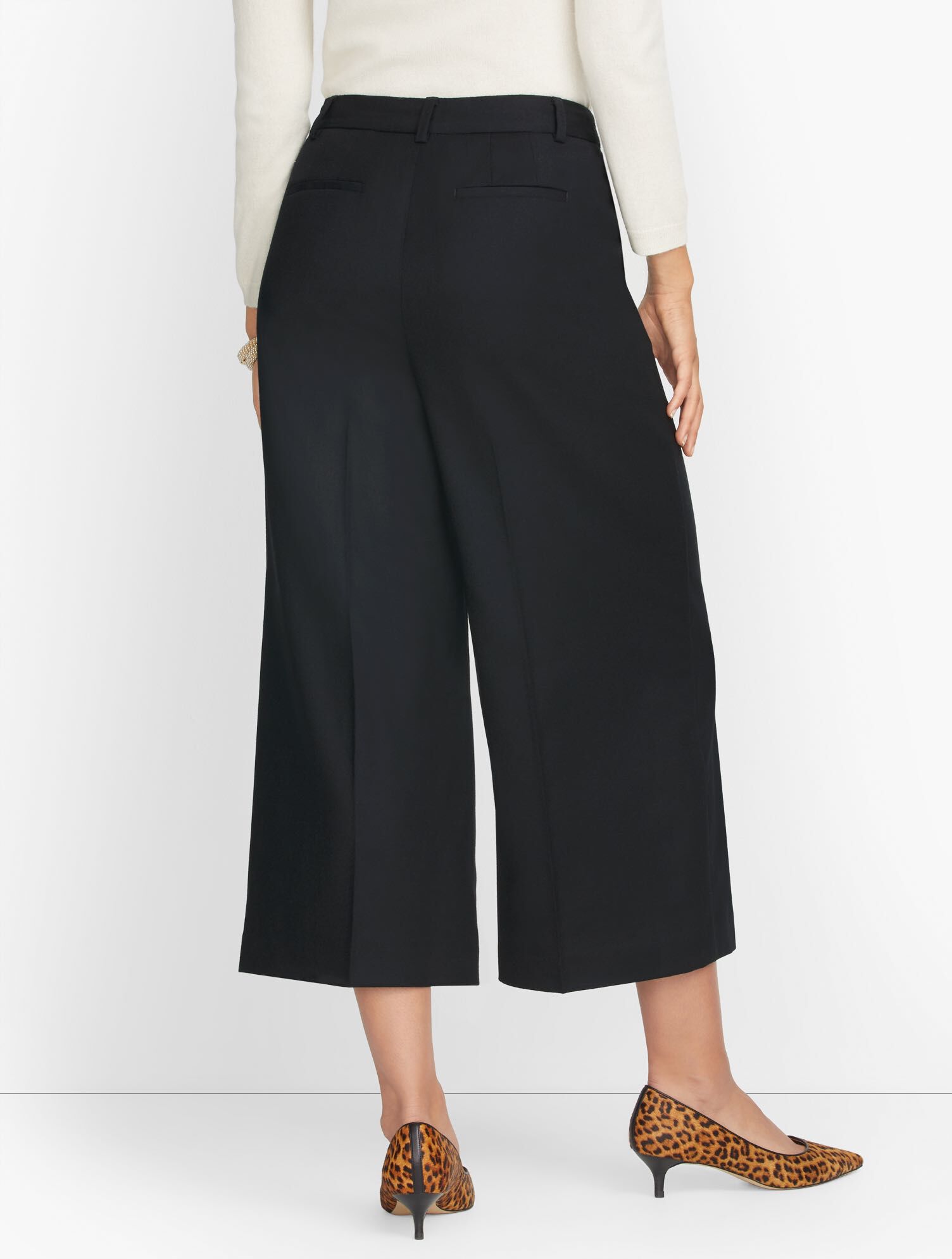 Stretch Flannel Culottes