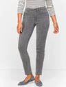 Slim Ankle Jeans - Curvy Fit - Cadet Grey