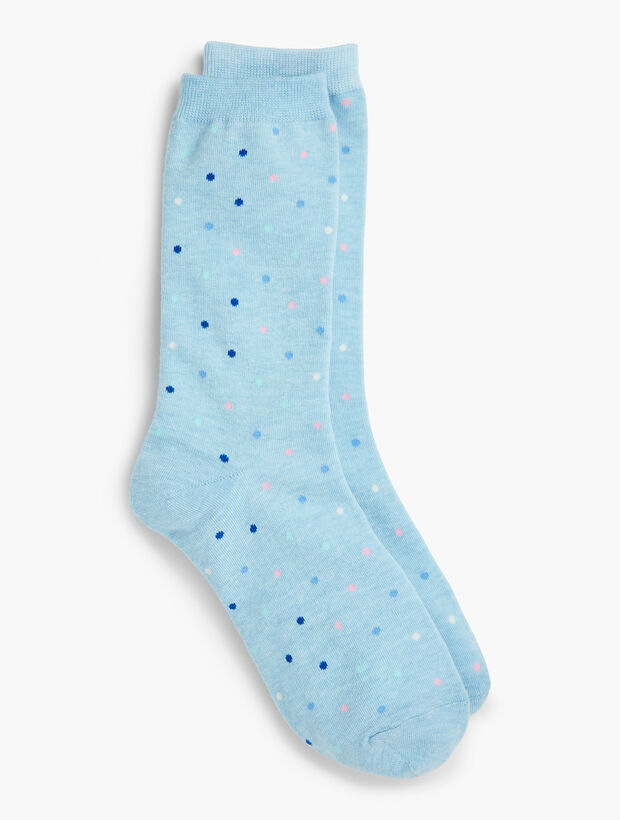 Micro-Dot Trouser Socks