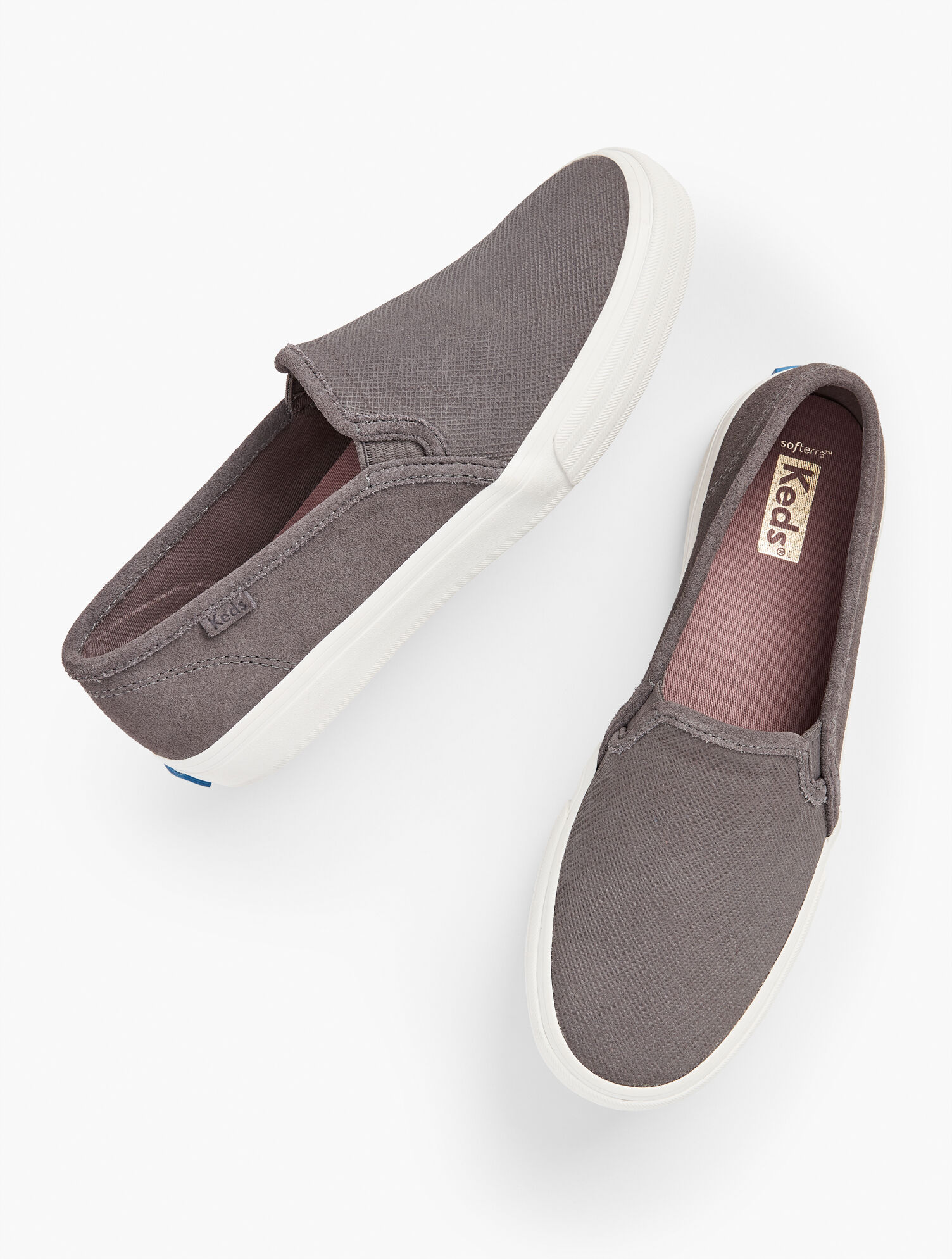 Keds® Double Decker Slip-On Sneakers - Suede | Talbots