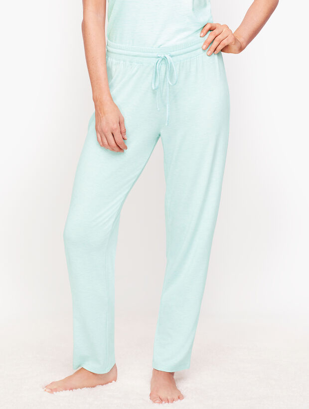 Lightweight Jersey Straight Leg Lounge Pants 
