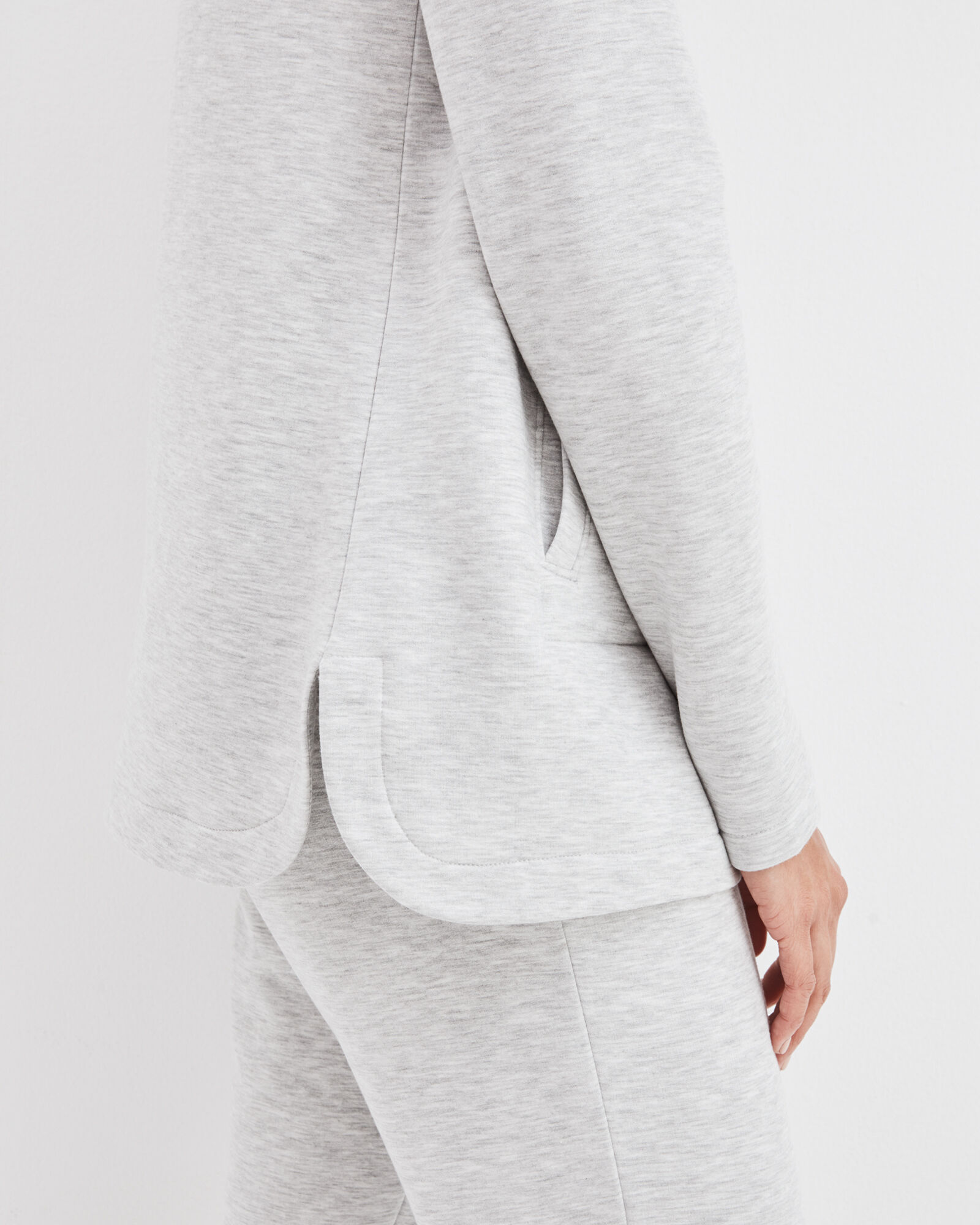 Fleece Cowl Neck Tunic