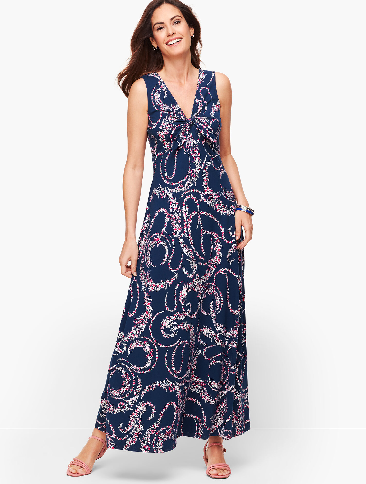TIE FRONT MULTI WEAR DRESS FARAWAY FLORALS