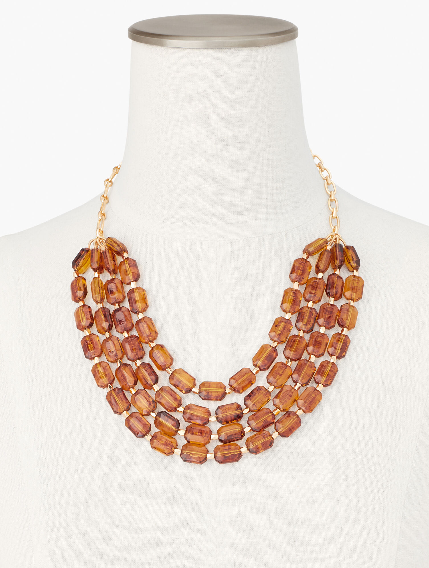 Amber Statement Necklace