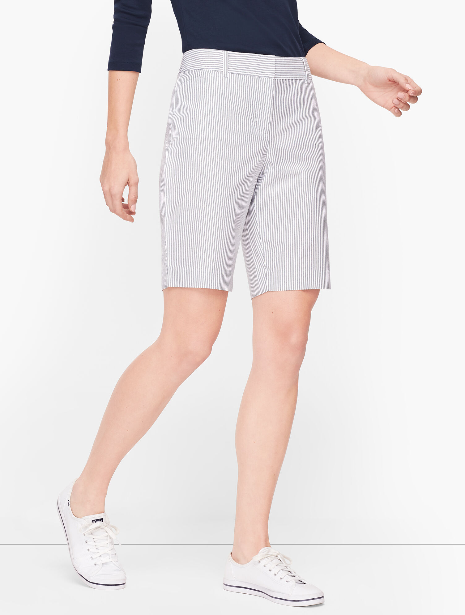 Perfect Shorts - 9" - Railroad Stripe