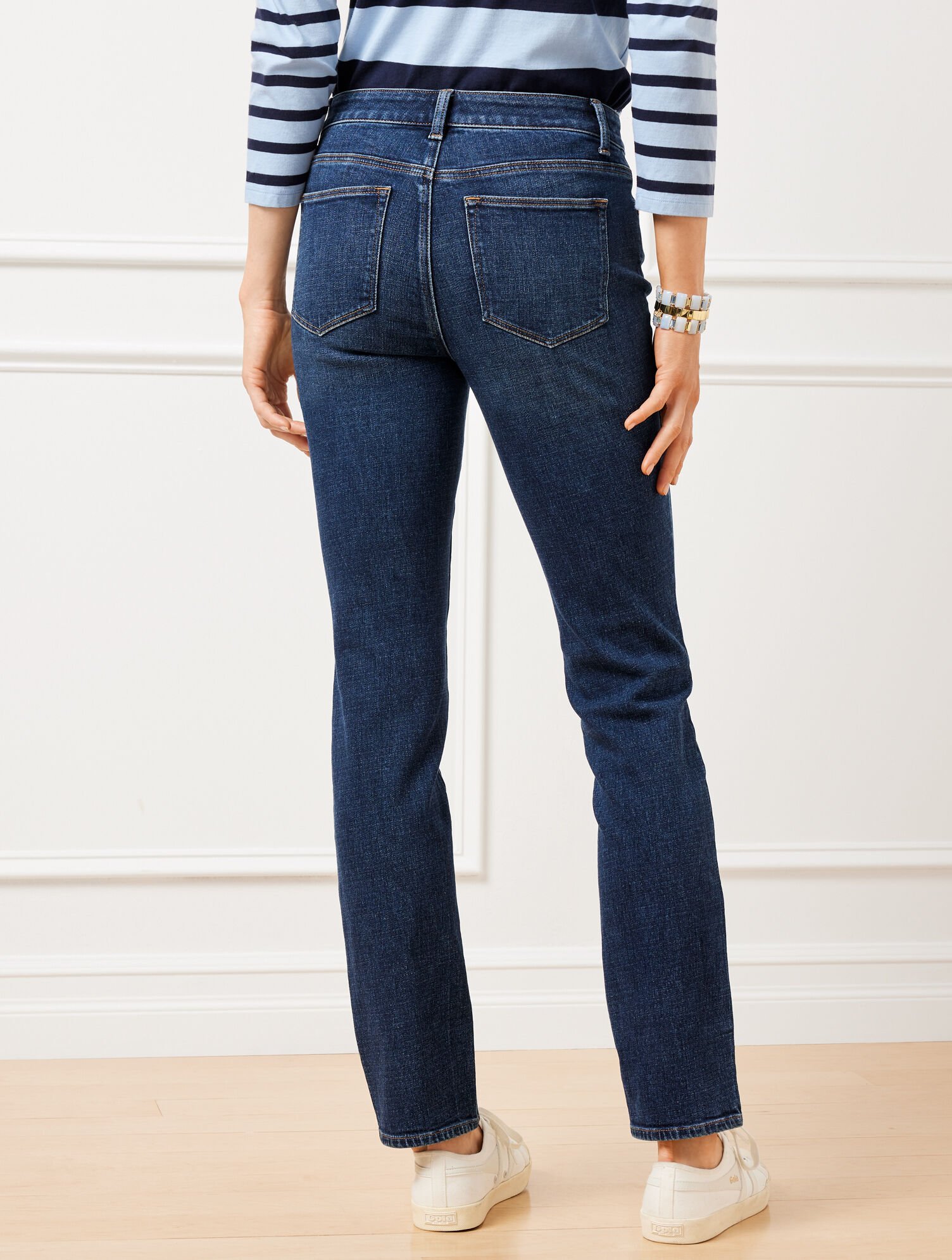 Straight Leg Jeans - Adelaide Wash