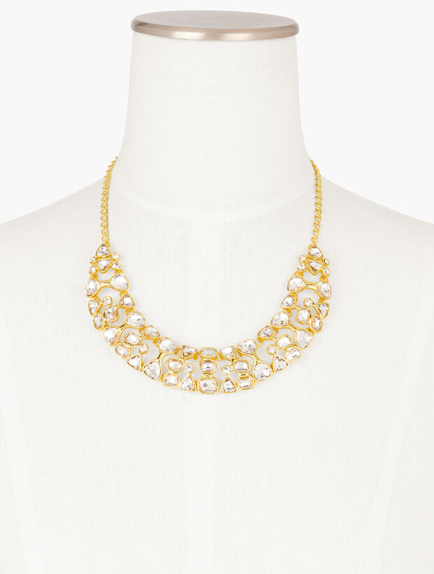 Ice Crystal Statement Necklace