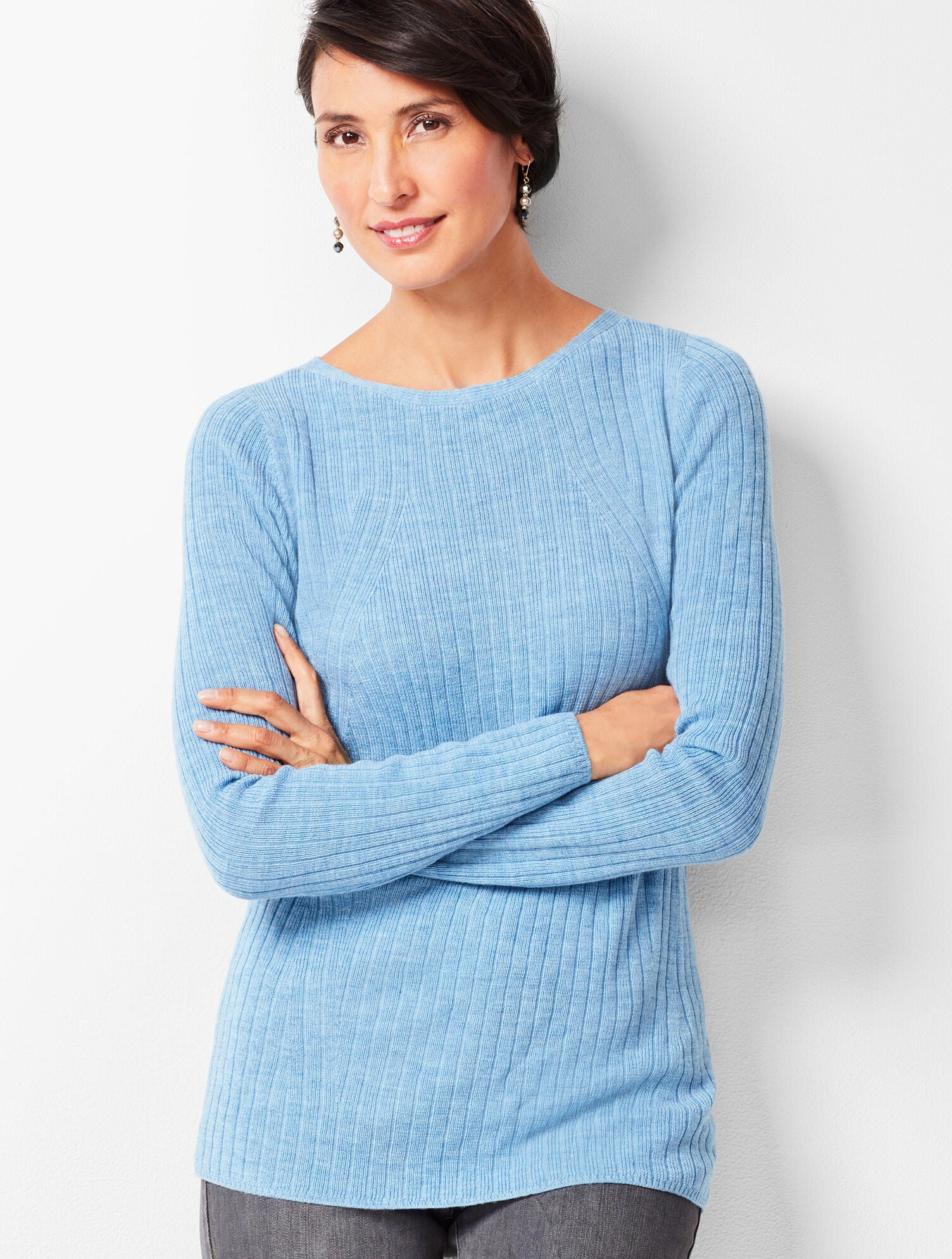 Merino Ribbed Sweater