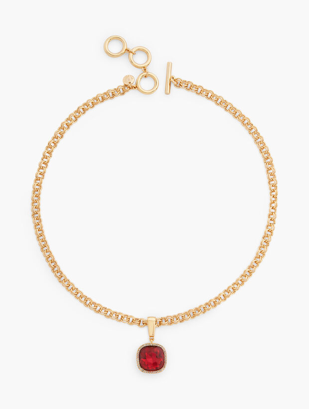 Jewel Box Pendant Necklace