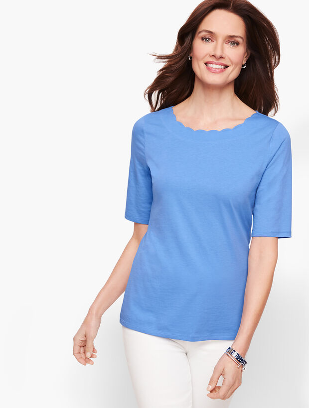Scallop Tee