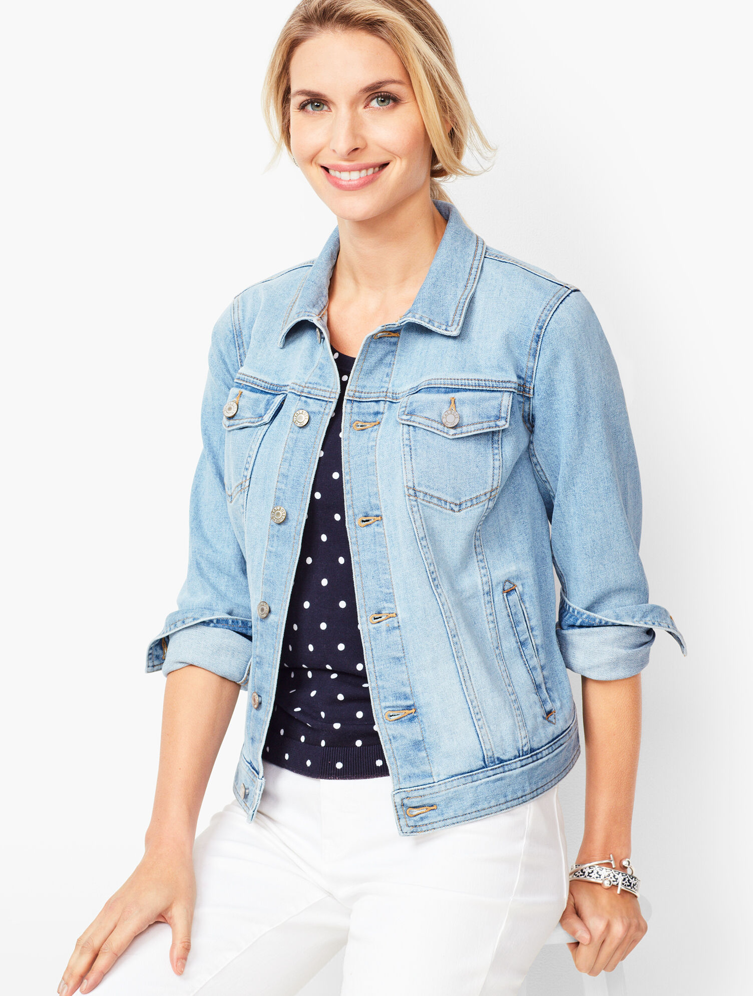 Classic Jean Jacket - Riviera Wash | Talbots