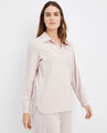Organic Cotton Jersey Evie Stripe Pajama Shirt