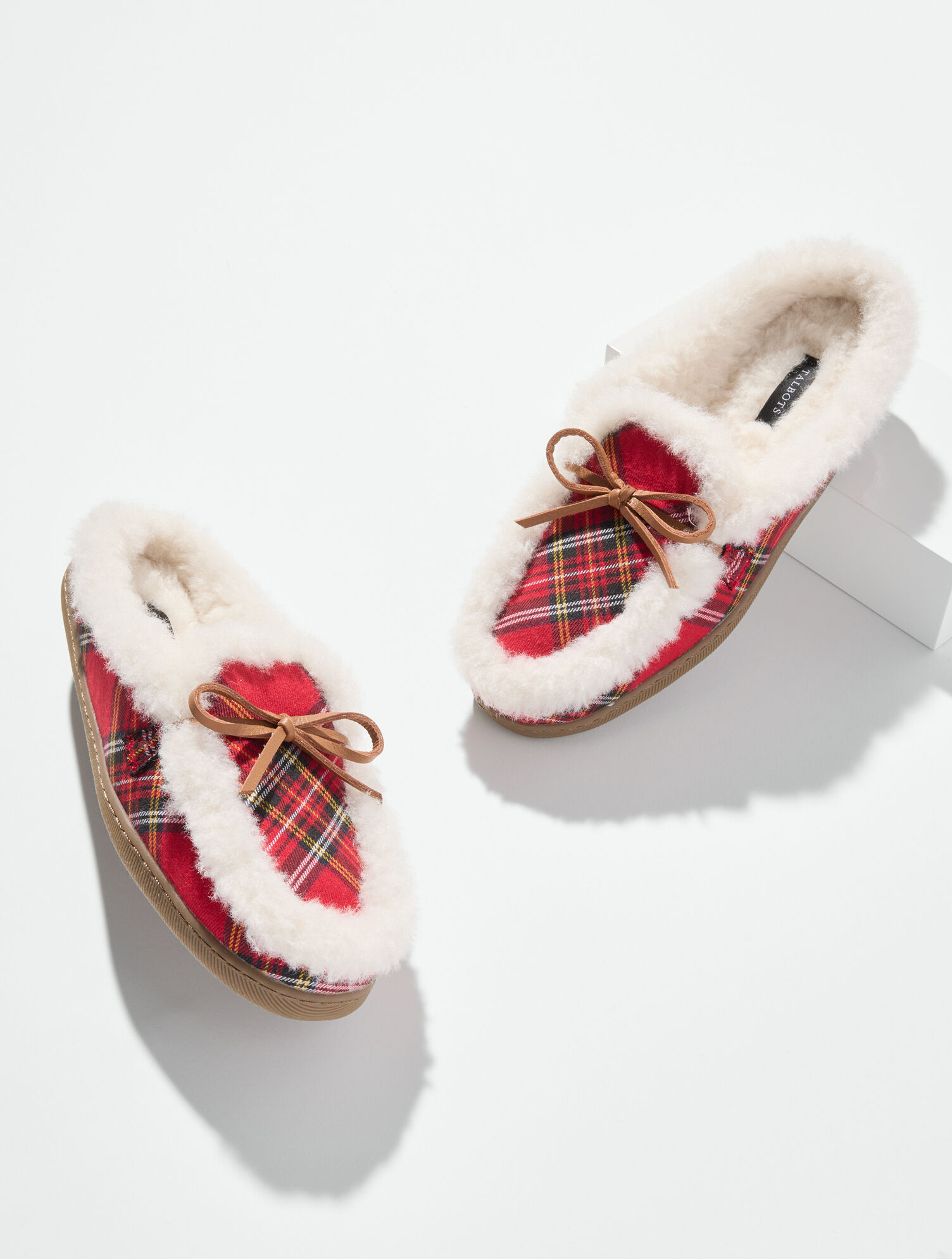 Marley Flannel Classic Shearling Slippers