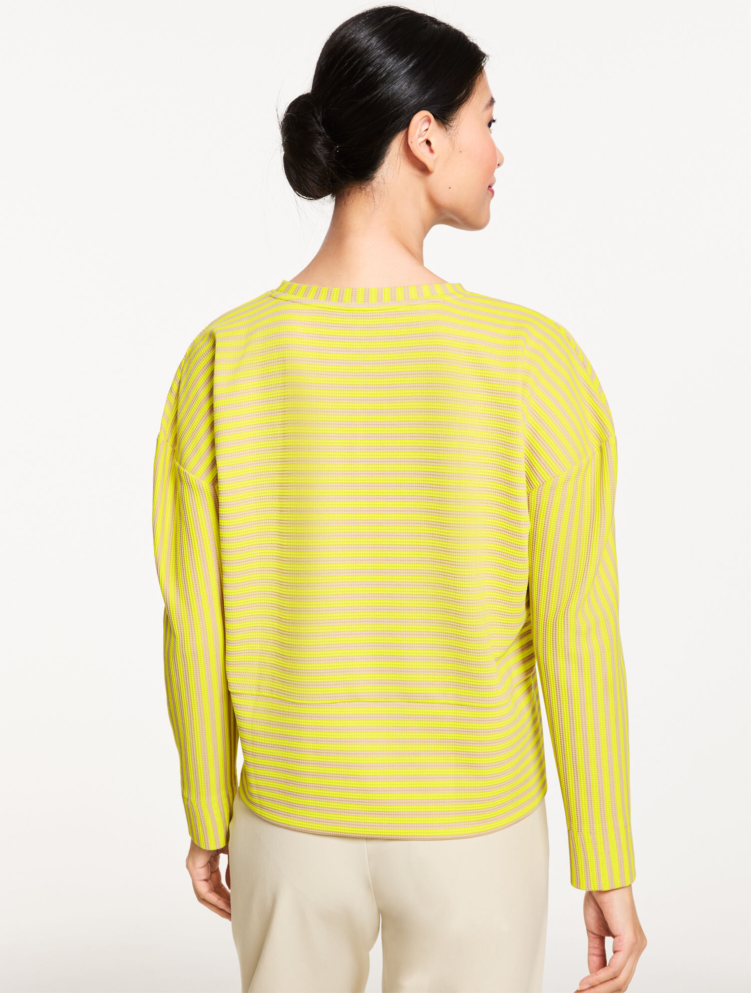 トゥルー Crewneck Pullover - Resolution Stripe | Talbots