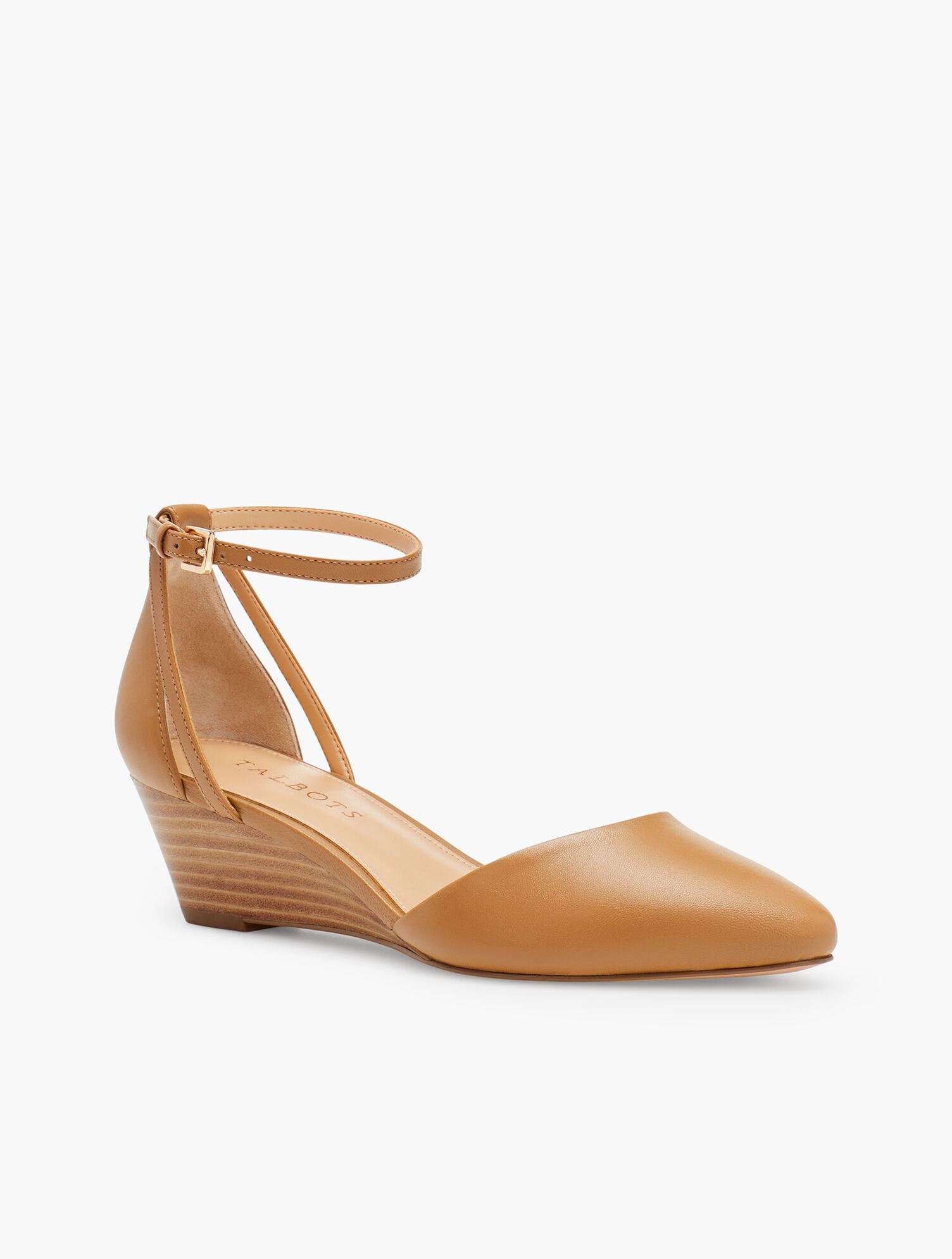 Laney D'Orsay Nappa Wedges