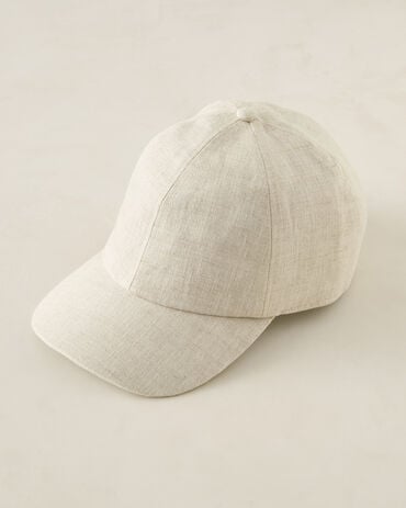 Linen Baseball Cap