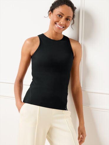 Contour Stretch RibbedTank
