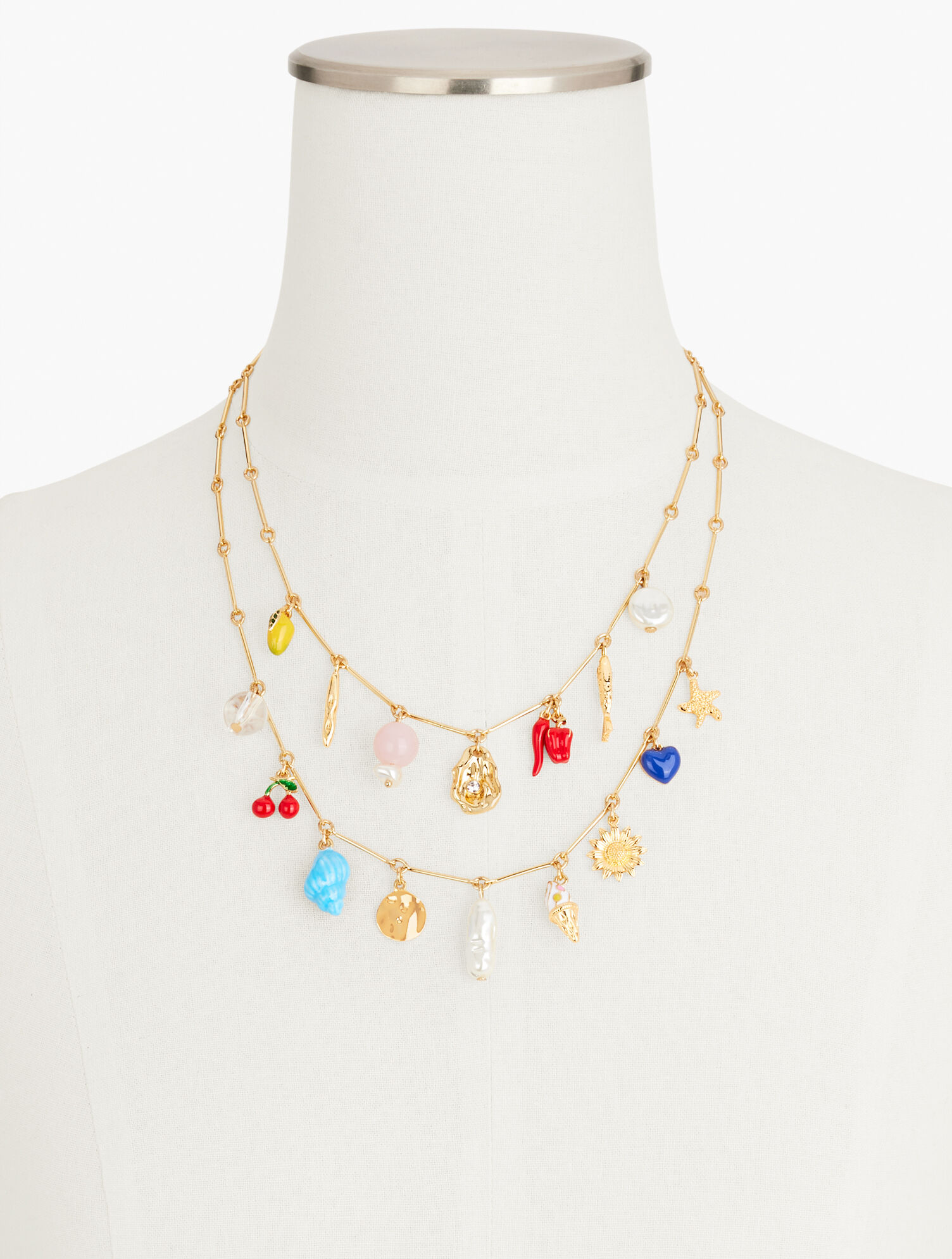 Summer Charm Layered Necklace