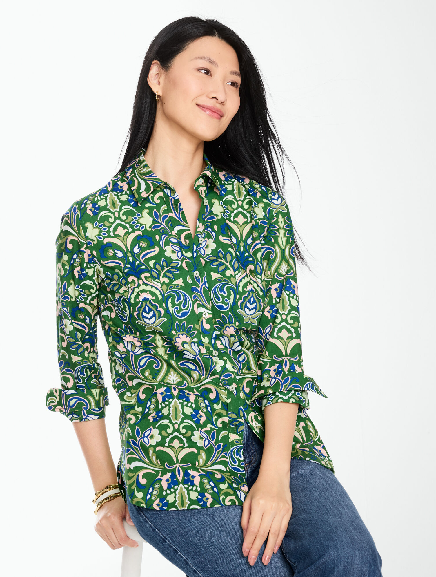 Modern Classic Shirt - Wildflowers