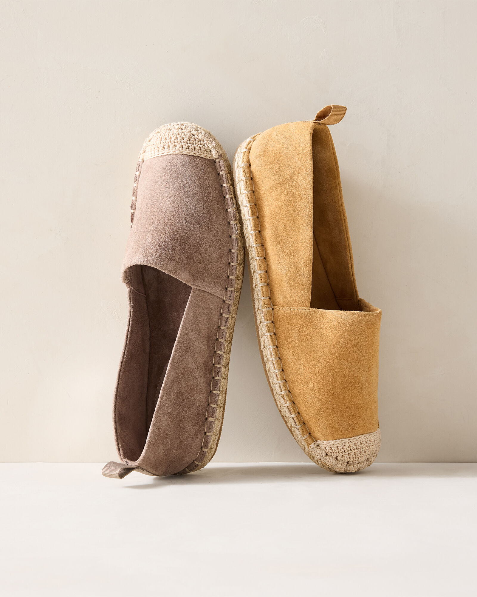 Suede Flat Espadrilles - thumbnail 3