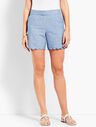 5&quot; Scallop Short - Chambray