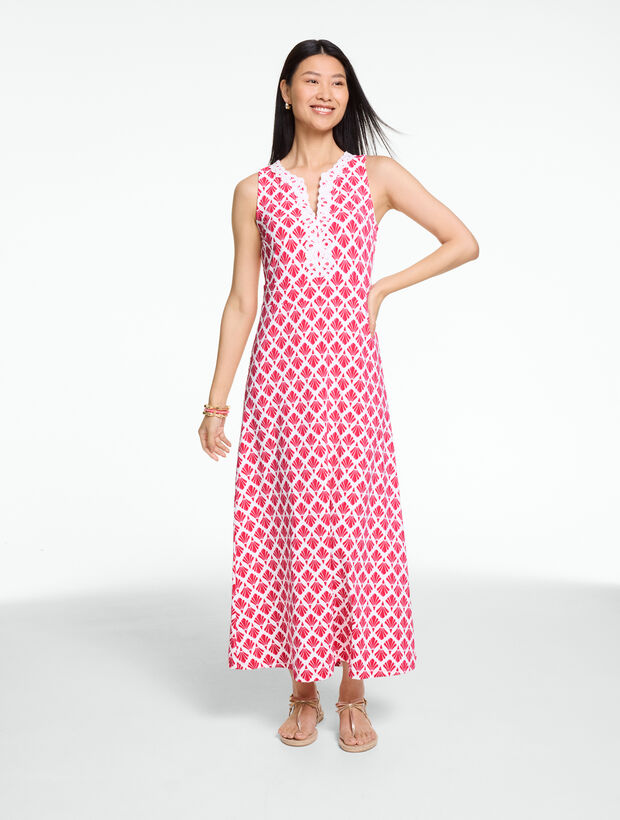 Effortless Jersey Sleeveless Maxi Dress - Fanning Daisy