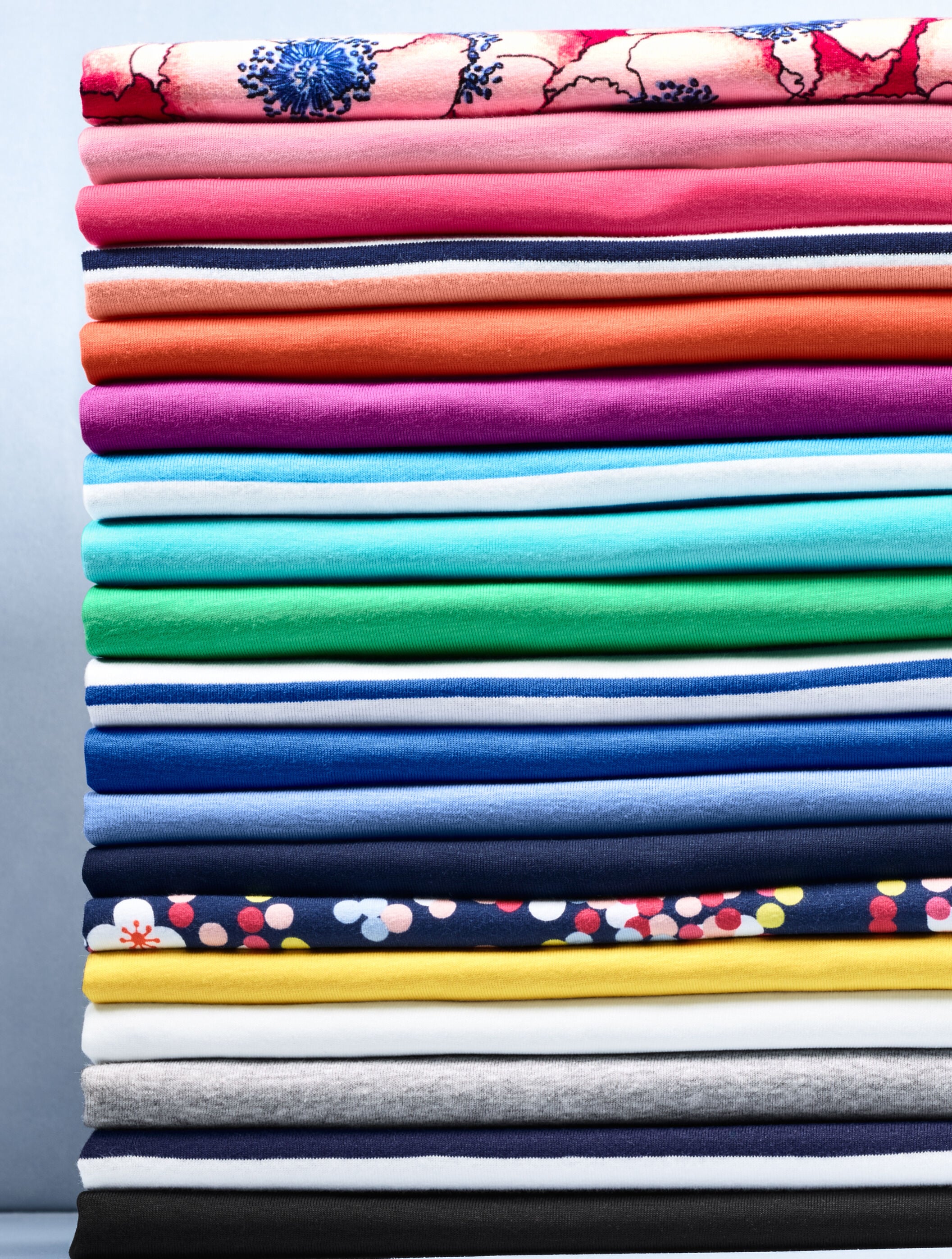 Pima Cotton Short-Sleeve Crewneck Tee